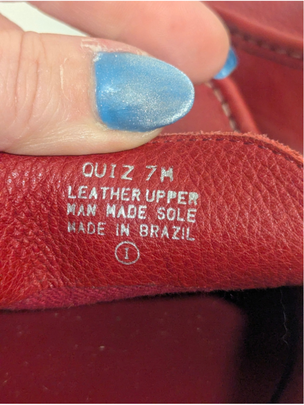 Etienne Aigner Vintage Quiz Dark Red Leather Loafers Size 7 - Picture 3 of 12